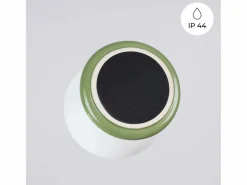 Sollux Lighting Aplique Para Pared|Lámpara de pared Zori minimalista de cerámica/vidrio vidriado - 1 fuentes luminosas - L.12 x A.12 cm - oliva
