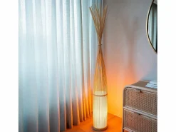 Lámpara de pie de bambú natural 1m70 - Huron^Rendez-Vous Déco Hot