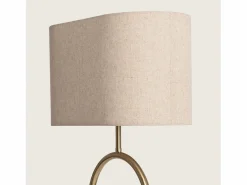 Lámpara de Pie Metal Brilthor Dorado^Ledkia Hot