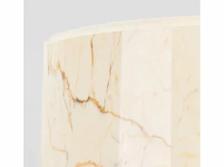 Sollux Lighting Lámpara de pie Nevia minimalista de tela/PVC/acero - 1 fuentes luminosas - L.40 x A.135 cm - mármol /negro Beige Sale