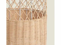 Ledkia Lámpara de Pie Ratán Rubra Natural Multicolor Online
