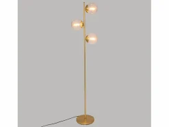 Atmosphera Lámpara de pie recta 35 x 25 x 162 cm Dorado Hot