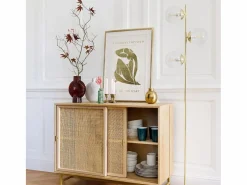 Atmosphera Lámpara de pie recta 35 x 25 x 162 cm Dorado Hot