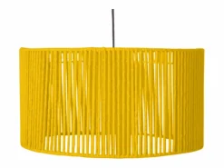 TOSEL Lámpara de Pie ,madera,metal,,A195xD 43xP110 cm Amarillo