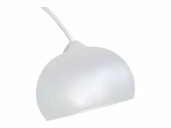 TOSEL Lámpara de Pie ,metal,Aluminio , A 165xD28xP28cm Blanco Hot