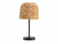 Lámpara de sobremesa de fibras naturales Marru00f3n Discount