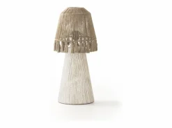 Lámpara De Mesa|Lámpara de sobremesa yute