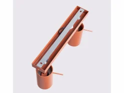 Lámpara de techo Briix moderno de acero - 2 fuentes luminosas 4000K - L.30 x A.17 cm - ocre^Sollux Lighting Sale