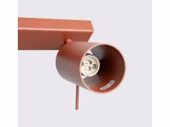 Lámpara de techo Briix moderno de acero - 2 fuentes luminosas 4000K - L.30 x A.17 cm - ocre^Sollux Lighting Sale