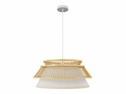 Rendez-Vous Déco Lámpara Suspendida|Lámpara de techo de bambú natural 46 cm - Maupiti