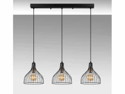 Concept-Usine Plafón|Lámpara de techo de metal MARIE - 3 luces, diseño moderno y minimalista