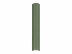 Sollux Lighting Lámpara de techo Gloow minimalista de aluminio - 1 fuentes luminosas 3000K - L.6,5 x A.40 cm - oliva Verde Discount