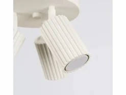Sollux Lighting Plafón|Lámpara de techo Gloow minimalista de aluminio - 3 fuentes luminosas 3000K - L.19,5 x A.18 cm -