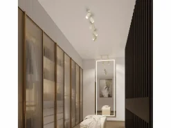 Sollux Lighting Plafón|Lámpara de techo Gloow minimalista de aluminio - 3 fuentes luminosas 3000K - L.19,5 x A.18 cm -