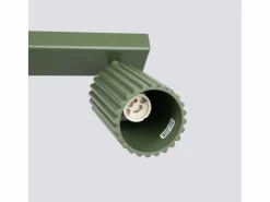 Sollux Lighting Lámpara de techo Gloow minimalista de aluminio - 4 fuentes luminosas 3000K - L.81 x A.16,5 cm - oliva Verde Hot