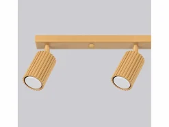 Lámpara de techo Gloow minimalista de aluminio - 4 fuentes luminosas 3000K - L.81 x A.16,5 cm -^Sollux Lighting New