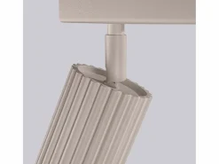 Sollux Lighting Lámpara De Techo Karbon Minimalista De Aluminio - 4 Fuentes Luminosas - L.81 X A.16,5 Cm - Pardo Gris Outlet