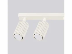 Sollux Lighting Lámpara De Techo Karbon Minimalista De Aluminio - 6 Fuentes Luminosas - L.117 X A.16,5 Cm - Beige Hot