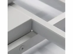 Lámpara de techo LED con control remoto, moderna lámpara de techo geométrica, negra, regulable^NETTLIFE Sale
