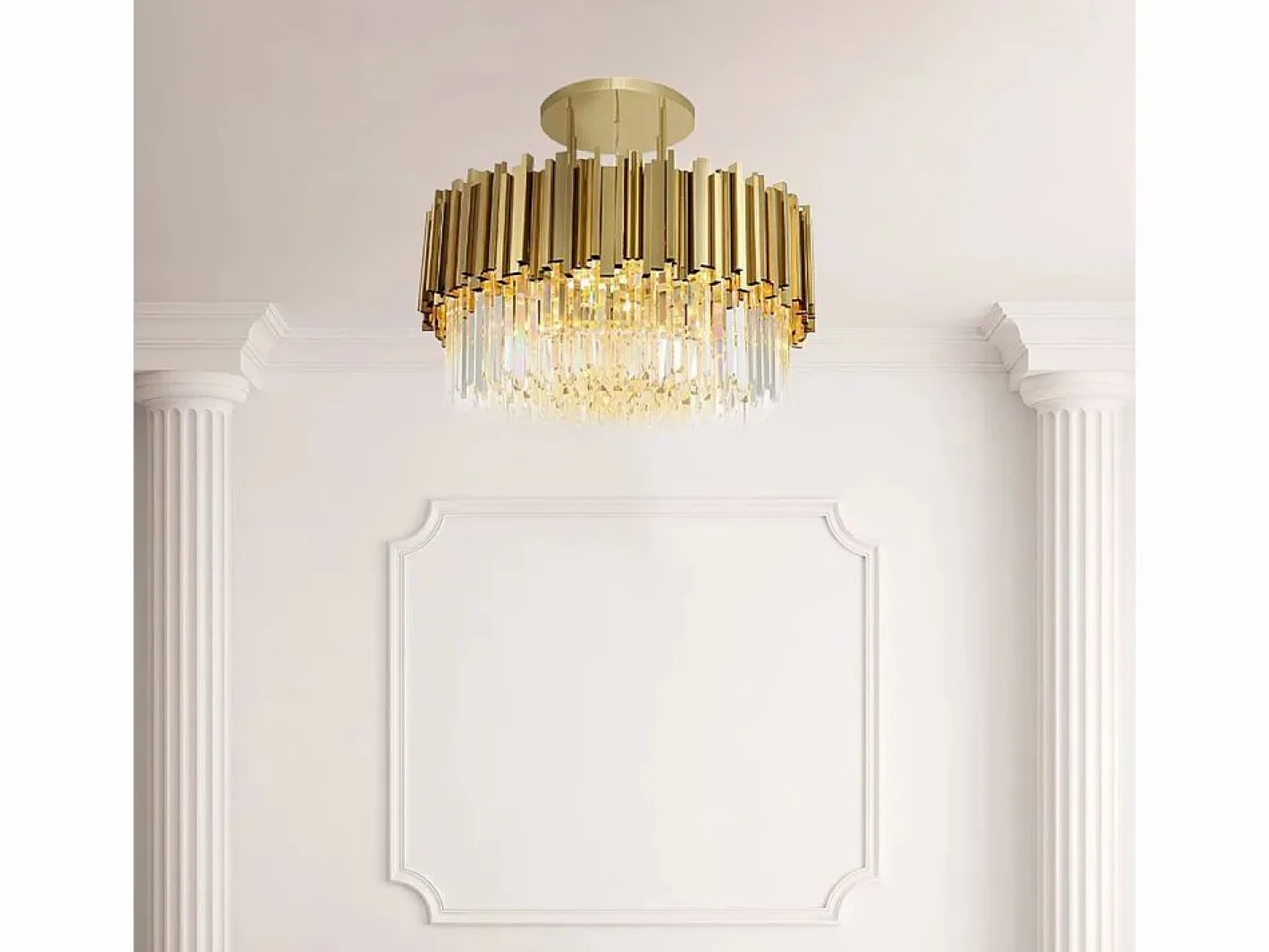 Plafón|Lámpara De Techo Toolight App1100 Gold