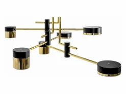 Plafón|Lámpara De Techo Toolight App1002-6C Black