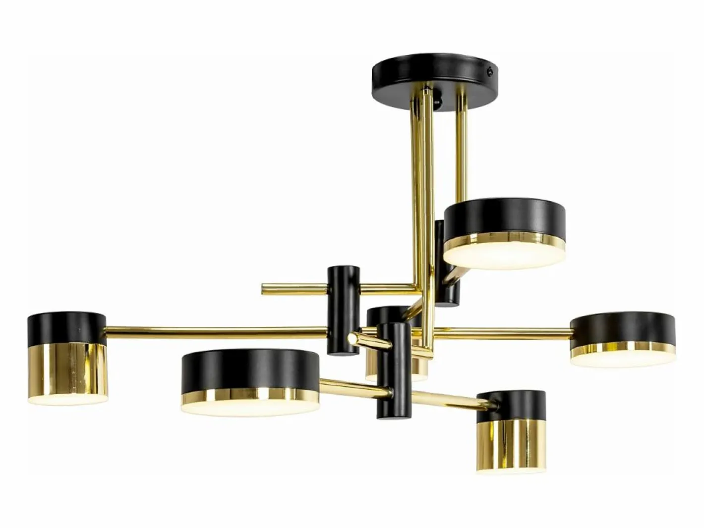 Plafón|Lámpara De Techo Toolight App1002-6C Black