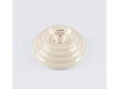 Sollux Lighting Lámpara de techo Zori minimalista de cerámica/vidrio vidriado - 1 fuentes luminosas - L.12 x A.12 cm - Beige Sale
