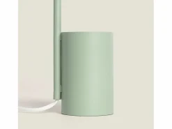 Ledkia Lámpara De Escritorio|Lámpara Flexo Escritorio de Metal con Portalápices Waal Celadón