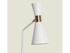 Ledkia Lámpara Flexo Escritorio de Metal Jigger Blanco Outlet