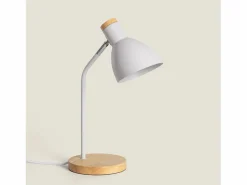 Ledkia Lámpara Flexo Escritorio Metal Luxo Blanco Outlet