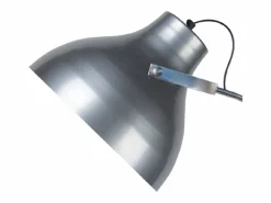 TOSEL Lámpara para Escritorio ,metal,Aluminio ,A150xD29xP40cm Plateado New