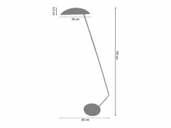 Lámpara para Escritorio ,metal, ,A174xD33xP70cm^TOSEL Sale