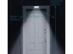 Lámpara solar de pared con sensor 200LM DERBY^Lumisky Discount