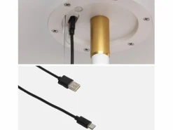 Sweeek Lámpara solar led exterior, 150cm Blanco Discount
