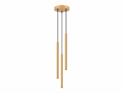 Lámparas colgantes Elara moderno de acero - 3 fuentes luminosas 3000K - L.20 x A.120 cm -^Sollux Lighting Hot