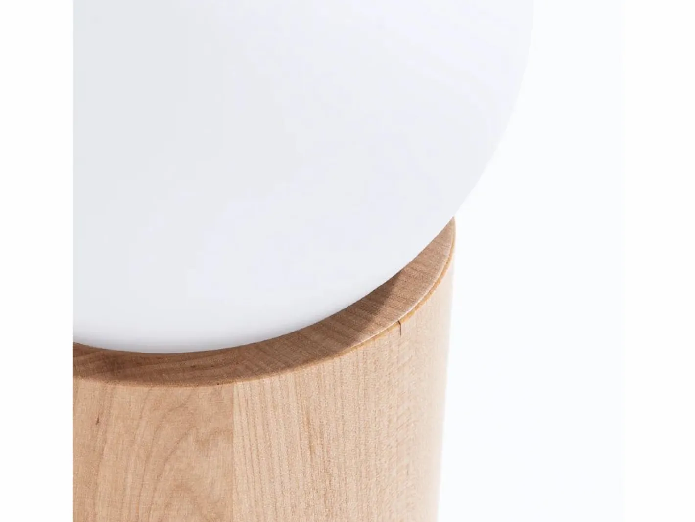 Sollux Lighting Lámpara De Escritorio|Lámparas De Escritorio Boomo Moderno De Madera - 1 Fuentes Luminosas - L.12 X A.21 Cm - Madera Natural
