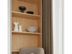 Sollux Lighting Lámpara De Escritorio|Lámparas De Escritorio Boomo Moderno De Madera - 1 Fuentes Luminosas - L.12 X A.21 Cm - Madera Natural