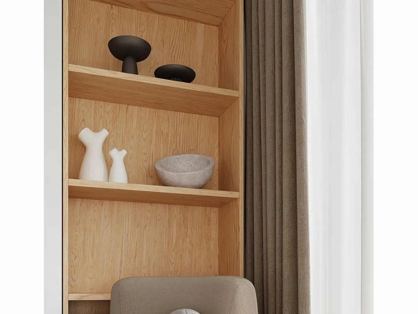 Sollux Lighting Lámpara De Escritorio|Lámparas De Escritorio Boomo Moderno De Madera - 1 Fuentes Luminosas - L.12 X A.21 Cm - Madera Natural