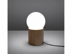 Lámparas de escritorio Lust moderno de madera - 1 fuentes luminosas 4000K - L.12 x A.21 cm - madera natural^Sollux Lighting