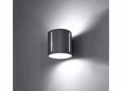 Lámparas de pared Brich moderno de aluminio - 1 fuentes luminosas 4000K - L.10 x A.10 cm -^Sollux Lighting Outlet