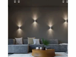 Sollux Lighting Aplique Para Pared|Lámparas de pared Celeris industrial de concreto - 1 fuentes luminosas 4000K - L.10 x A.10 cm -