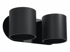Sollux Lighting Aplique Para Pared|Lámparas de pared Celeris moderno de aluminio - 2 fuentes luminosas 4000K - L.26 x A.10 cm -