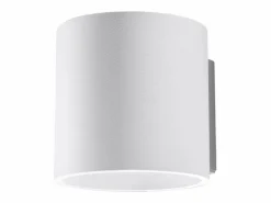 Sollux Lighting Lámparas de pared Celeris moderno de aluminio - 1 fuentes luminosas 3000K - L.10 x A.10 cm - Blanco Clearance