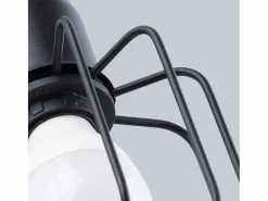 Sollux Lighting Lámparas de pared Celubi moderno de acero - 1 fuentes luminosas 3000K - L.15 x A.30 cm - Negro Best