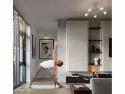 Sollux Lighting Aplique Para Pared|Lámparas de pared Celubi moderno de acero - 1 fuentes luminosas 3000K - L.14 x A.18 cm -
