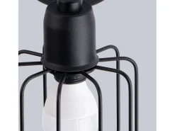 Sollux Lighting Lámparas de pared Celubi moderno de acero - 1 fuentes luminosas 4000K - L.14 x A.18 cm - Negro New