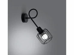 Sollux Lighting Lámparas de pared Celubi moderno de acero - 1 fuentes luminosas 4000K - L.15 x A.30 cm - Negro Online