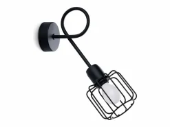 Sollux Lighting Lámparas de pared Celubi moderno de acero - 1 fuentes luminosas 4000K - L.15 x A.30 cm - Negro Online