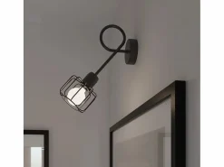 Sollux Lighting Lámparas de pared Celubi moderno de acero - 1 fuentes luminosas 4000K - L.15 x A.30 cm - Negro Online