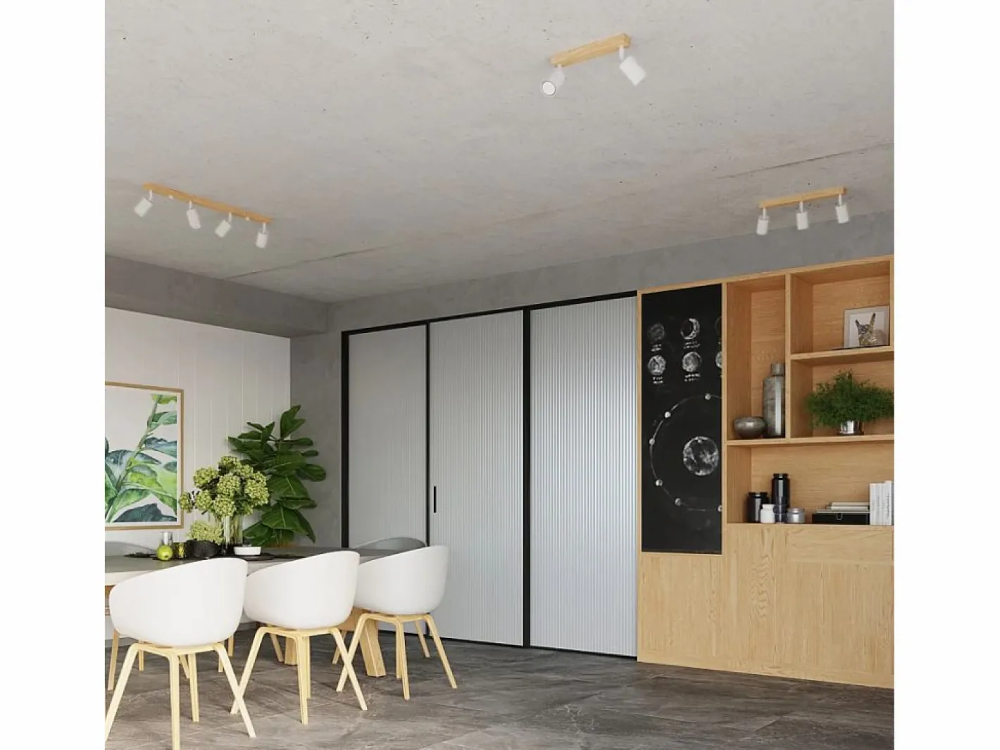 Sollux Lighting Aplique Para Pared|Lámparas de pared Flare moderno de acero/madera - 1 fuentes luminosas 3000K - L.16 x A.16 cm - madera blanca